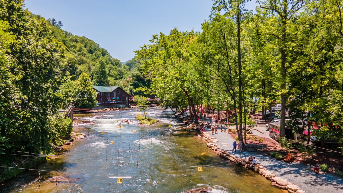 Nantahala Activities near Asheville Cabins to Rent at the Log Cabin Motor Court Blue Ridge Mountains Cabin Rental
